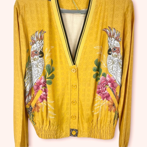 Spring Yellow Bomber Jacket - Picture 7 of 11